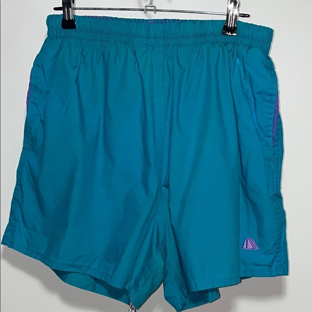 Sears vintage Blue Athletic Shorts Lightweight Relaxed Fit